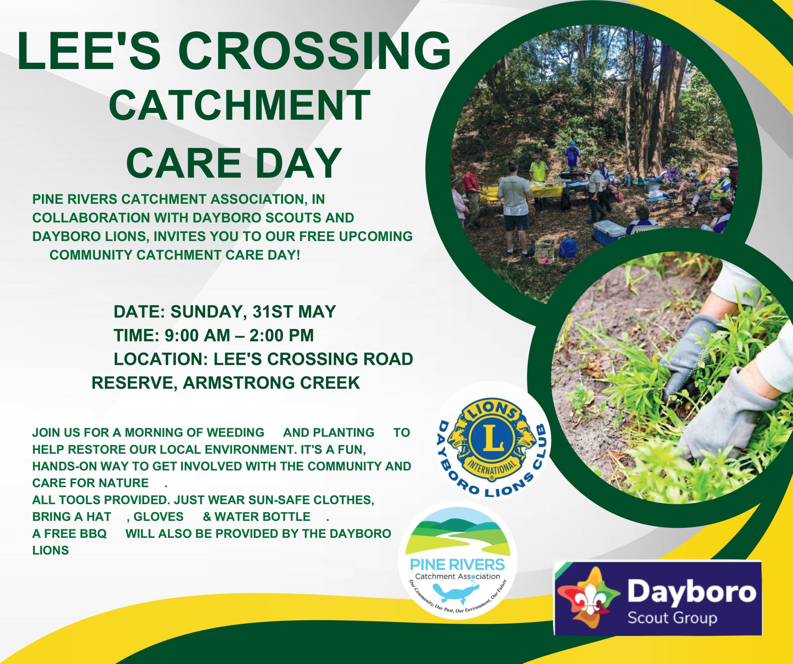Lee's Crossing - Catchment Care Day